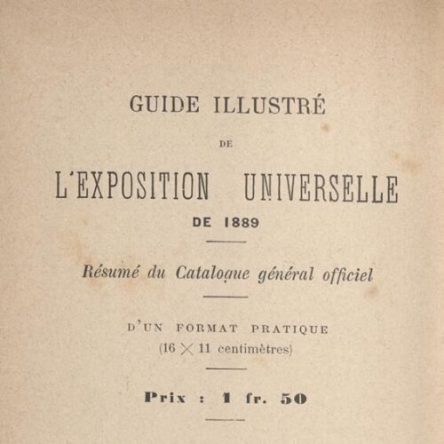 16.5 x 11 cm; 2 s.p. + XIII p. + 269 p. + 9 s.p., l. 1 bookplate CPC on recto, p. [I] half-title page, p. [II] previous and u